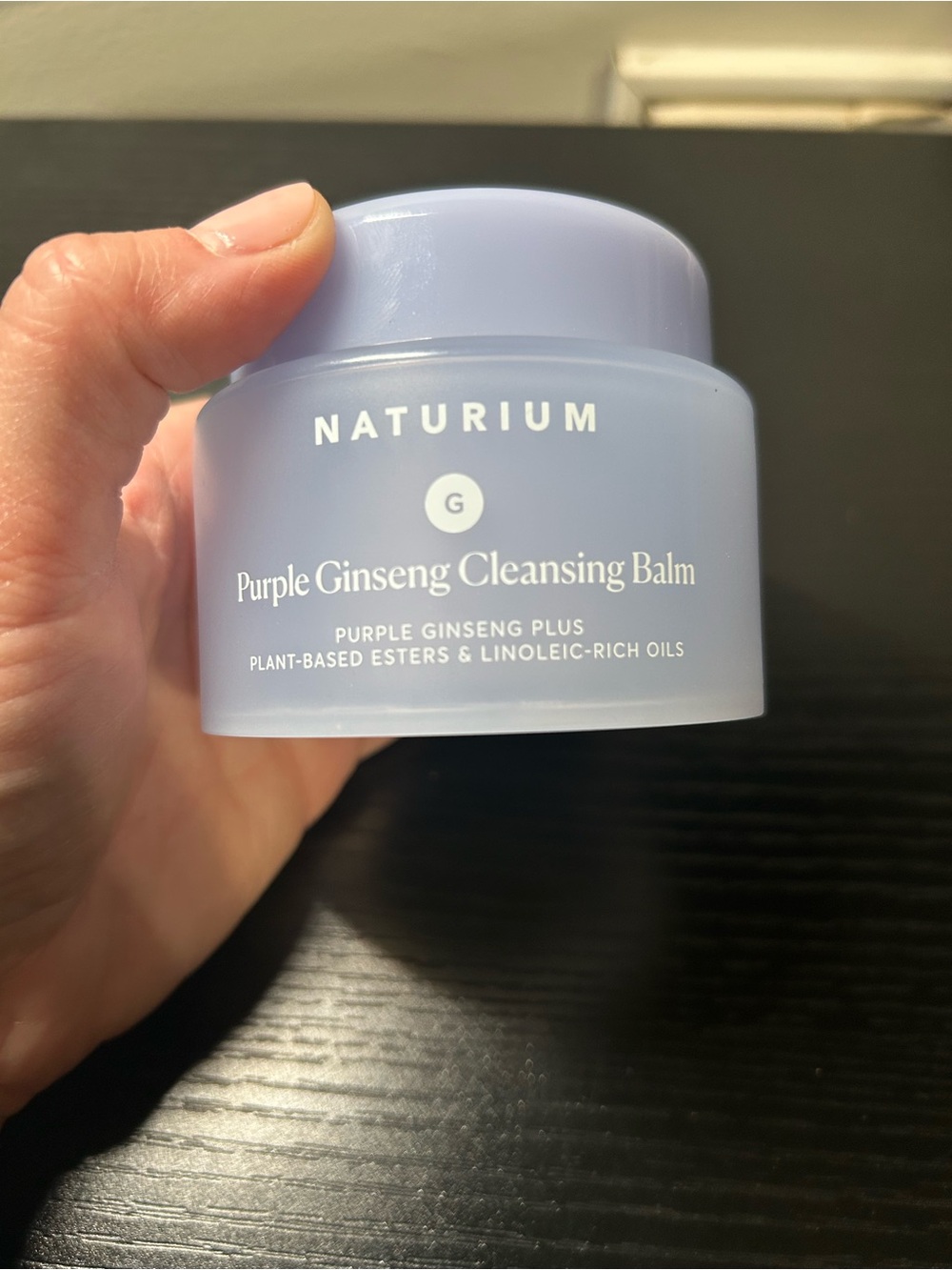 Naturium Purple Ginseng Cleansing Balm — Lavender Balm Cleanser